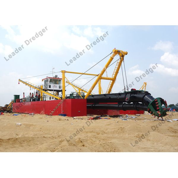 Buy Diesel Engine Sand Suction Dredger Abrasion Resistant 4500 M3/H at wholesale prices