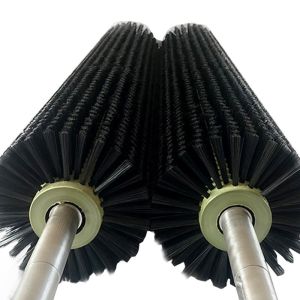 Custom Size Roller Brush Nylon Material Brushes For Garlic Peeled Potatoes