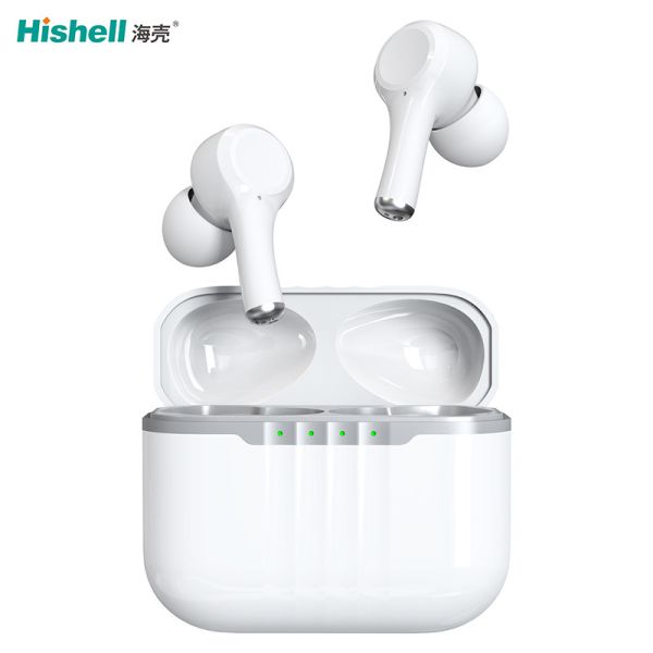 Waterproof IPX5 Sound Cancelling Earbuds , 50mAH Noise Cancelling Wireless