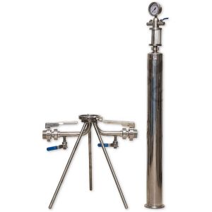 Stainless Steel 304/316 Micro-filter Housing for Heavy-Duty Liquid Filtration