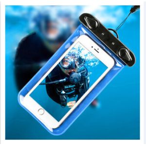 China customized 6 Waterproof Cell Phone Pouch Diving Floating With Lanyard on sale