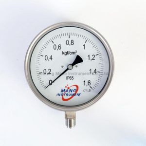 Quality PG-037 SS safety pattern pressure gauge for sale