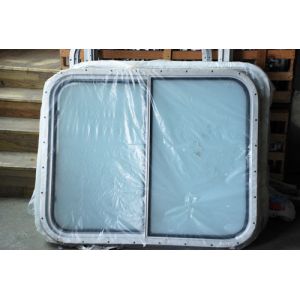 Watertight Marine Wheelhouse Sliding Windows Aluminum Alloy Frame