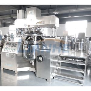 Vacuum Mixer Homogenizer Emulsifier 350L mixer Cosmetic Cream Mixing Machine