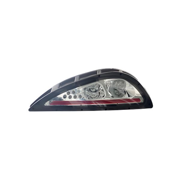 Buy Train Locomotive Parts Tempered Glass Aluminum Frame Driverless Headlamp at wholesale prices