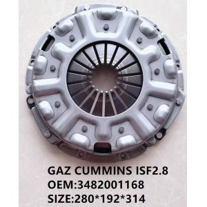 GAZ CUMMINS ISF2.8/OEM:1878006639/3482001168/SIZE:280*10*29/280*192*314 FOR GAZ CLUTCH KIT