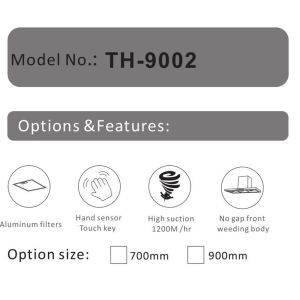 Stainless Steel Convertible Kitchen Island Range Hood Wall Mount