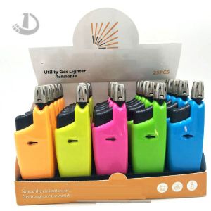 ISO22702 Certification Disposable Plastic Gas BBQ Lighter for Fireplace