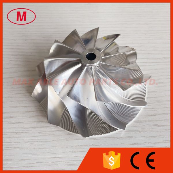 HX50 75.83/102.75mm 11+0 blades Turbocharger milling/Aluminum 2618/billet compressor wheel