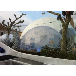 18m Diameter Transparent Wedding Geodesic Dome Tent With Linings