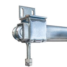 Zinc Plated Wooden Hanging Door Roller Rail 200KG Load With 4 Rollers Or 2 Rollers Metal