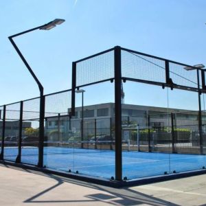 Premium Panoramic Glass Padel Court Professional Tournament Grade Tennis