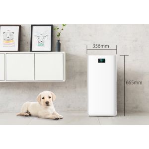 Household HEPA Home Air Purifier 5 Fans Speeds Minimal Footprint
