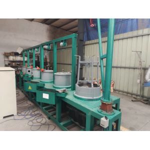 Inlet Wire 6.5mm Plc Steel Wire Drawing Machine Outlet Wire 2.8mm Motor 15kw