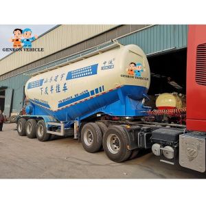 3 Axle 50CBM 50000L Dry Bulk Cement Tanker Trailer