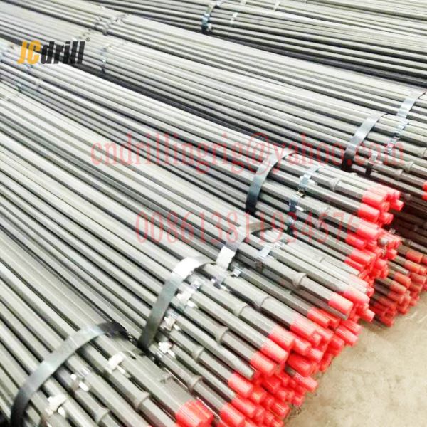 Buy Hard Rock Drill Rods , Chiesel Integral Drill Steel H22x108mm Shank at wholesale prices