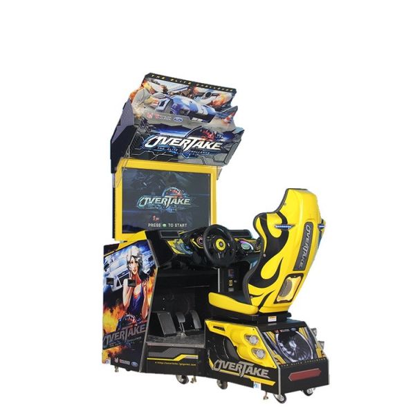 Buy Children Video Game Electric Car Racing Arcade Machine at wholesale prices