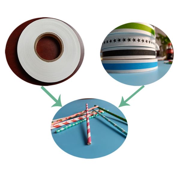 Naturally Degradable And Recyclable 60g White Straw Paper For Outer Printing