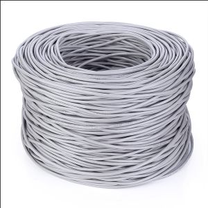 HDPE Cat6 UTP Cat6a Cat5 Cat5e Ethernet LAN Cable , White Cat6 Ethernet Cable