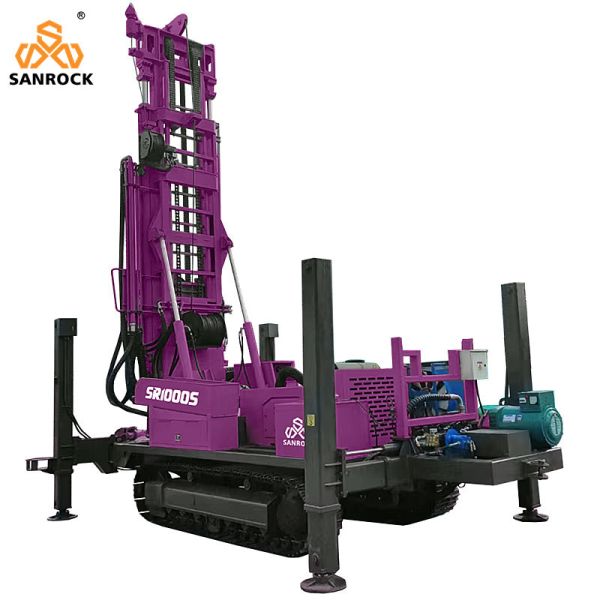Water Well Drilling Rig Crawler Drilling Rig Underground Water Well Drilling Machine