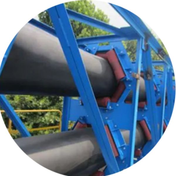 Mining Heavy Indusrty Rubber Steel Cord Pipe Conveyor Belt