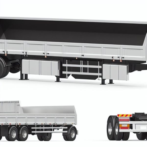 Buy 8700*2300*1600 Tipper Box Size Heavy Duty U Type Tipper Truck Trailers for Heavy-Duty Construction Transportation at wholesale prices
