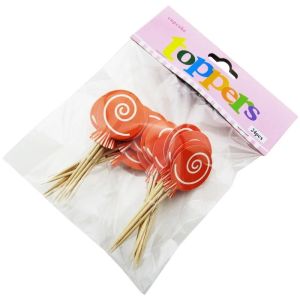 FDA Disposable Cupcake Birthday Party Cake Toppers