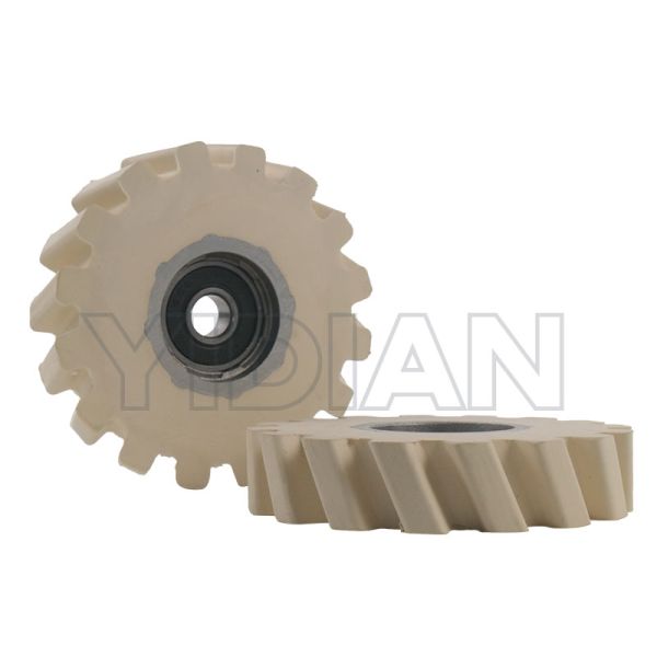 φ65*φ8*14mm Rubber Pressure Roller Wheels For NANXING Edge Banding Machine