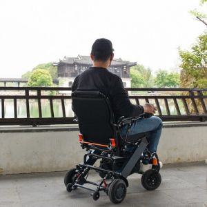 Electric Foldable Portable Folding Wheelchair Lightweight
