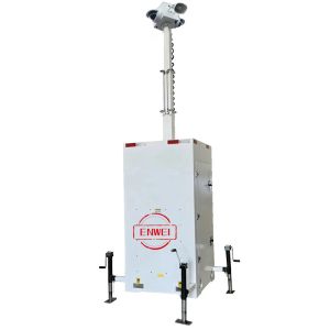Compact Rapid Deployment Mobile Surveillance Unit Mobile Surveillance Tower