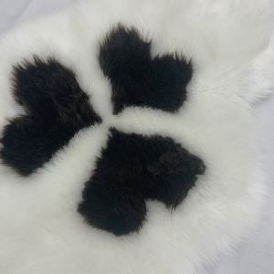 6ft Sheepskin Cushion Pads Fluffy Fur Carpet For Bench