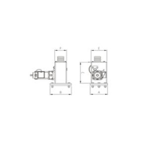CE Crane Spare Parts , Replaceable Beam Component Durable Crane kit of end