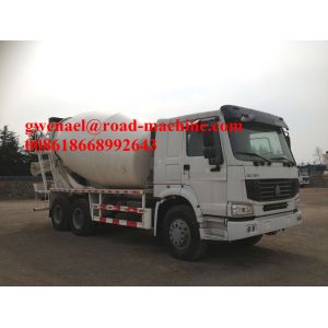 Sinotruck 6 x 4 Euro II 336 HP Engine Cement Mixer 12m3 Truck Concrete Mixing