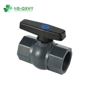 Water Treatment Fixed Ball Valve with Metal Thread Sturdy Construction