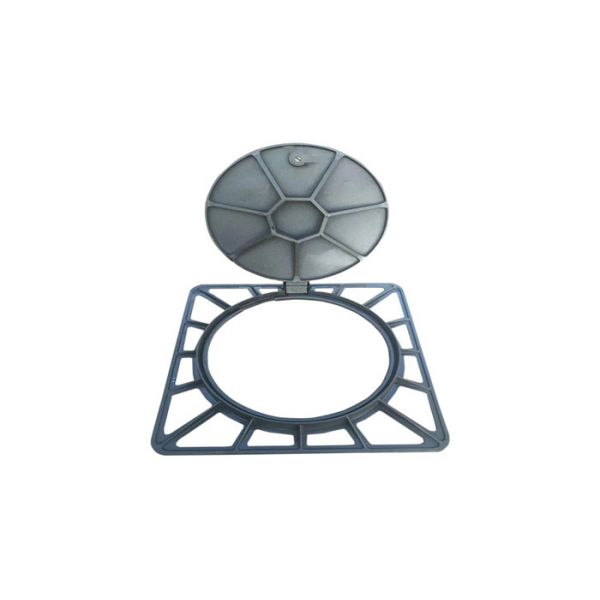 EN124 Class A15 Single Seal Manhole Cover Cast iron For Safety Municipal
