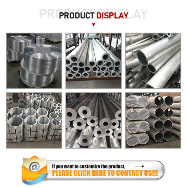 6061 7075 Aluminum Pipe - 1000/2000/3000/6000/7000 Series with Package Wooden Case 1