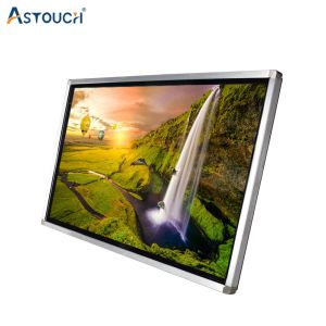 Indoor 32 Inch Digital Signage Pcap Wall Mounted Advertising Screen