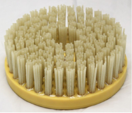 Buy 200mm Round Shape Diamond Abrasive Brush Long Lasting For Granite / Marble Surface at wholesale prices