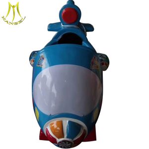 Quality Hansel hot selling fiber glass fun fair machines kids ride on air plane for sale for sale