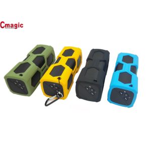 Portable NFC Bluetooth Speaker , 3 In 1 Dustproof / Waterproof Bluetooth 4.0