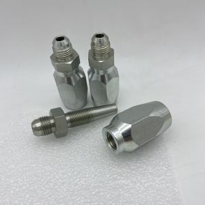 45# 20# Carbon Steel Reusable Hydraulic Crimp Fittings