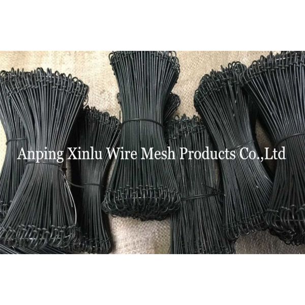 Flexible PVC Coated Steel Wire Tie For Anti Rust 350mpa BWG 12 Q195 Rebar Copper Double Loop Tie Wire