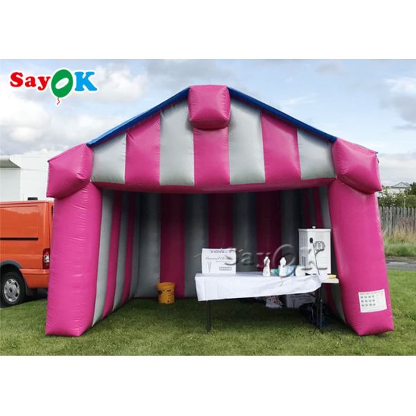 Inflatable Work Tent Portable PVC Candy Floss Inflatable Air Tent Waterproof
