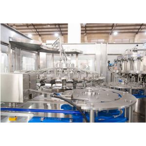 SUS304 Plastic Bottle Filling Machine PLC Drinking Mineral Water Machine 8.3KW