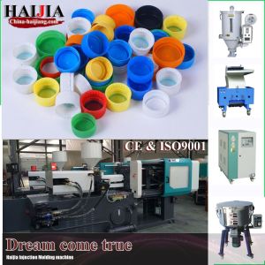 Thermoplastic Auto Injection Molding Machine For Plastic Cap With Safe Ring