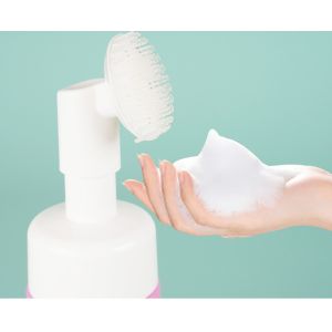 100ml 150ml 200ml Foaming Hand Soap Bottles Bulk Custom With Silicone Brush Head