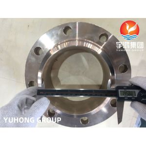 Copper Nickel Flange ASTM B151 UNS C70600 Heat Exchanger Application