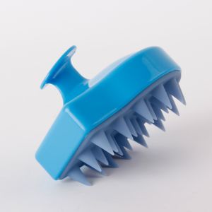 Handy Personal Massager Scalp Scrubber Shampoo Brush Nano Silver Head