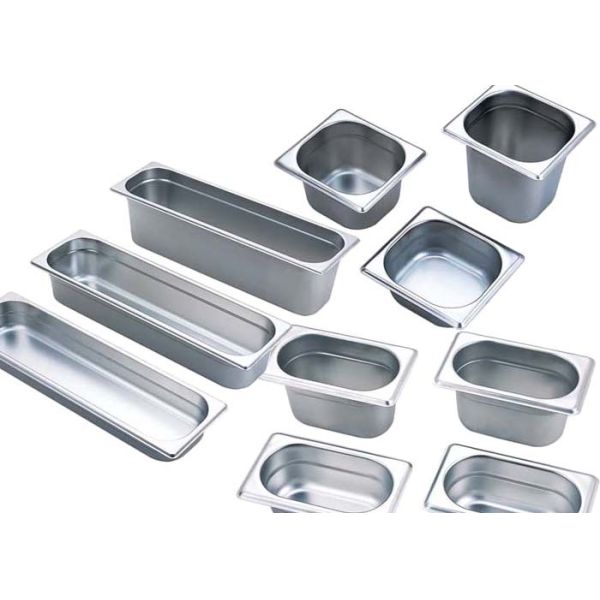 Buy 201 Stainless Steel Kitchen Equipment , GN Pan Stainless Steel Gastronorm Pan at wholesale prices