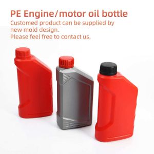 PE Fuel Oil Engine Oil Bottle Empty 1000ml Lubricant Bottle